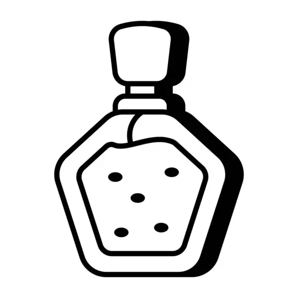 香水のユニークなデザインのアイコン — ストックベクタ