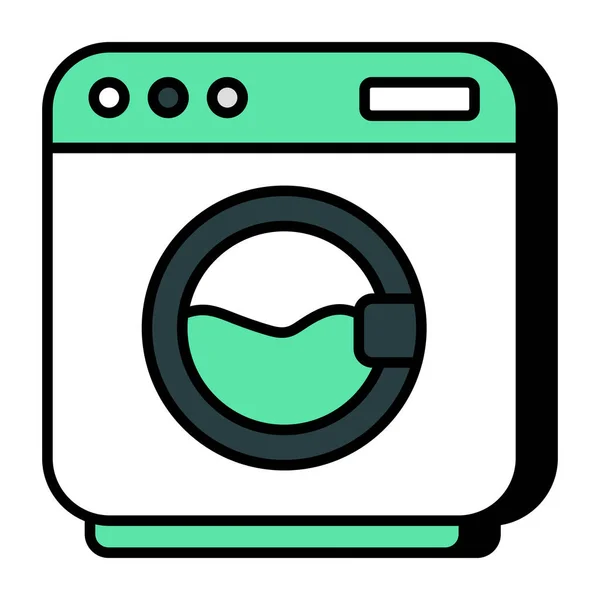 Creative Design Icon Washing Machine — Stock Vector