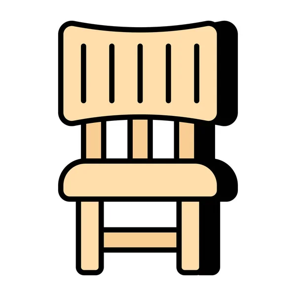 Ícone Download Premium Cadeira — Vetor de Stock