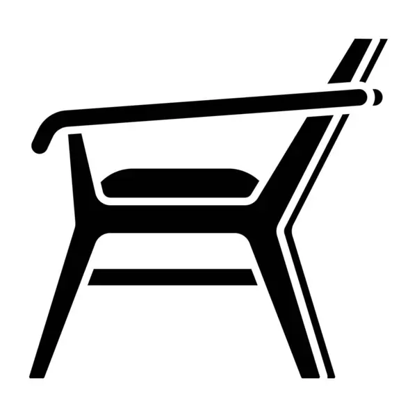 Premium Download Icon Wooden Chair — Stock Vector