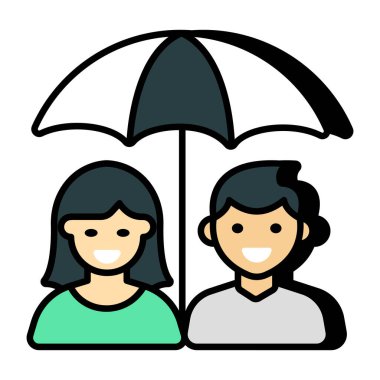 Aile sigortasının simge tasarımı