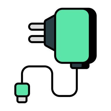 Mobil şarj cihazının eşsiz bir tasarım simgesi