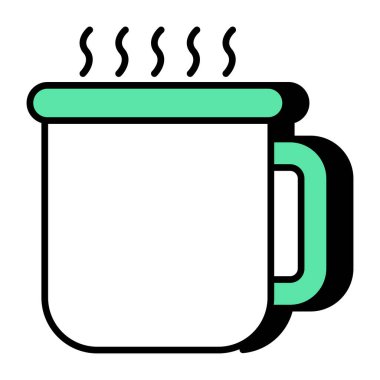 Vector design of teacup