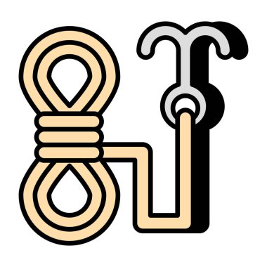 İpin modern tasarım simgesi