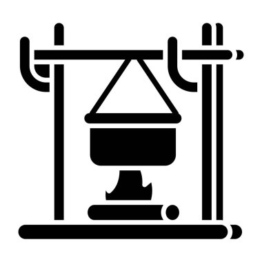 Açık hava yemeklerinin mükemmel tasarım simgesi