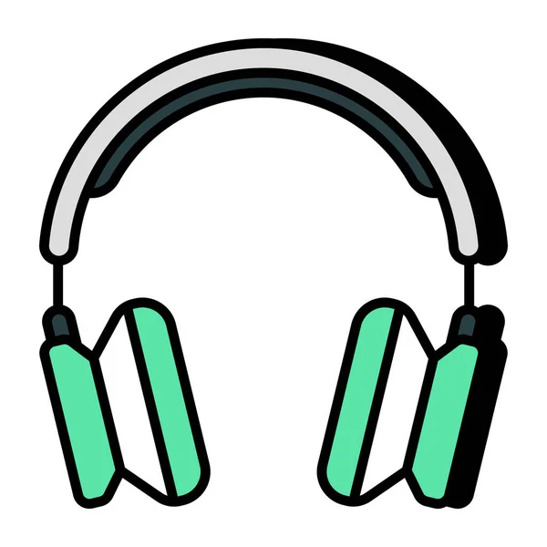 Icon Design Headphones — Stockvektor