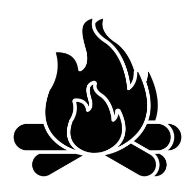 Perfect design icon of fireplace 