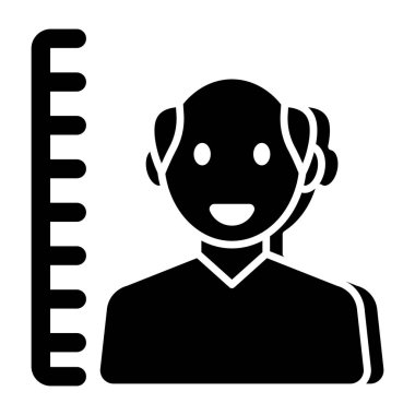 Unique design icon of prisoner 