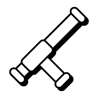 Perfect design icon of machine gun