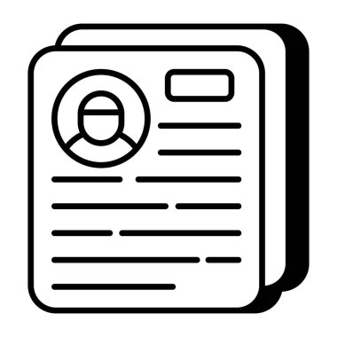 CV 'nin modern tasarım simgesi