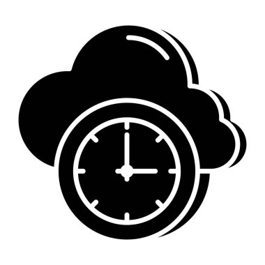 Bulut tarihinin yaratıcı tasarım simgesi