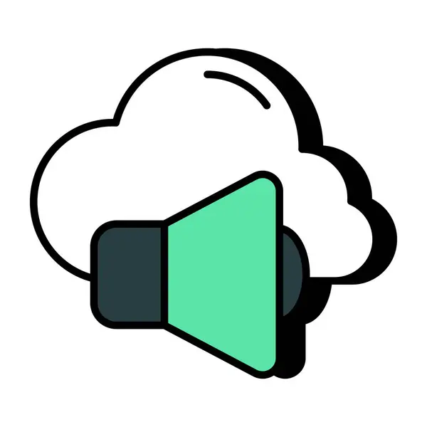 Premium Λήψη Εικονίδιο Του Όγκου Σύννεφο — Διανυσματικό Αρχείο