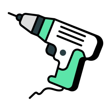 Kablosuz matkap ikonunun en iyi indirme simgesi