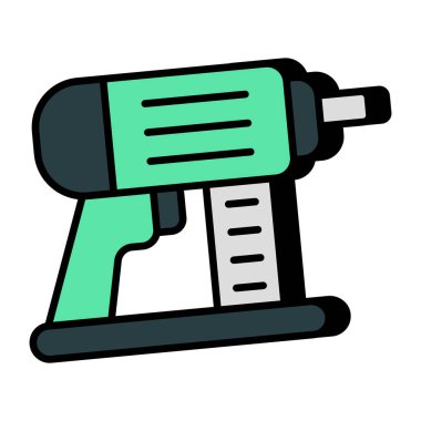 Sondaj makinesinin premimium indirme simgesi