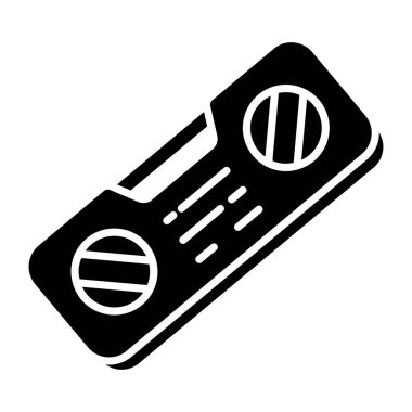 Seviye aracının düz tasarım simgesi