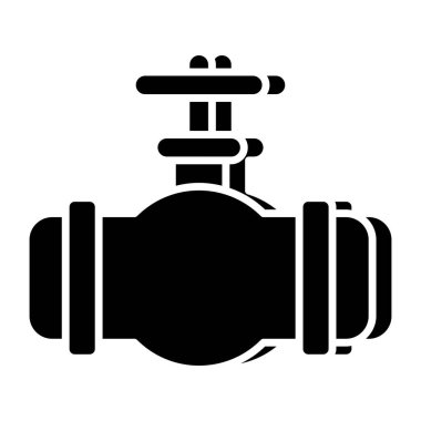 Boru vanasının mükemmel tasarım simgesi