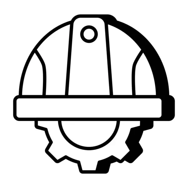 모자의 독특한 디자인 아이콘 — 스톡 벡터