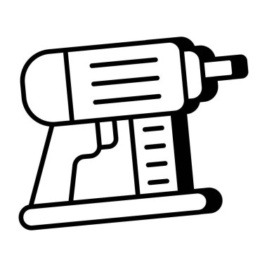 Sondaj makinesinin premimium indirme simgesi