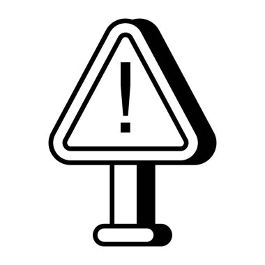 Dikkat panosunun moda tasarım simgesi 