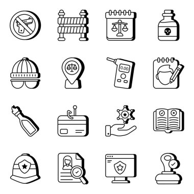 Yasa ve Adalet Paketi Doğrusal Simgeleri