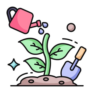 Bahçıvanlığın simge tasarımı 