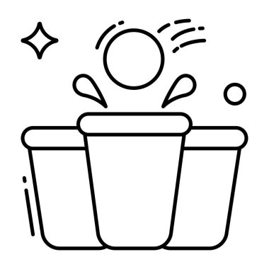 Trampetin vektör tasarımı 