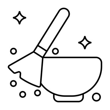 Parmak izi kanıtlarının düzenlenebilir tasarım simgesi 