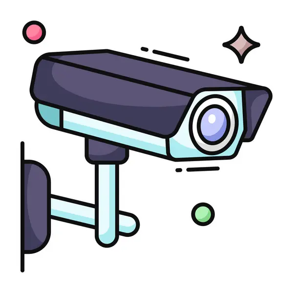 A perfect design icon of cctv camera 