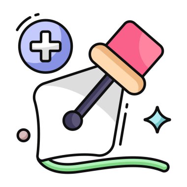 Kalem ucu için mükemmel tasarım simgesi