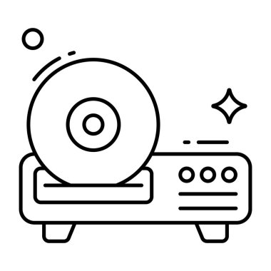 CD rom 'un mükemmel tasarım simgesi