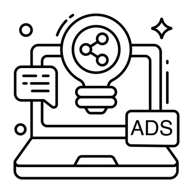 Paylaşım fikrinin modern tasarım simgesi