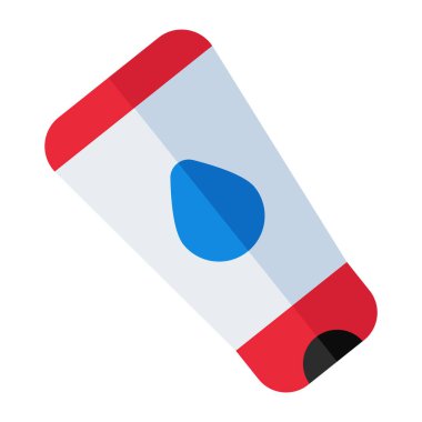 Yüz yıkamanın modern tasarım simgesi