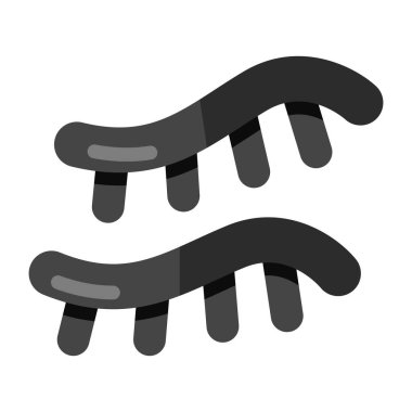 Kirpiklerin modern tasarım simgesi 