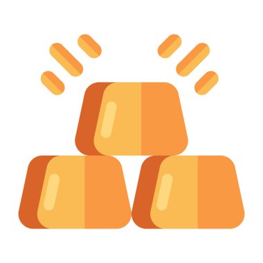 İngiliz külçelerinin düzenlenebilir tasarım simgesi