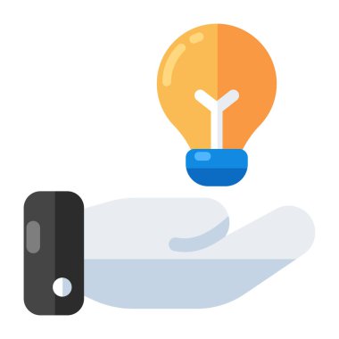 Fikrin düzenlenebilir tasarım simgesi