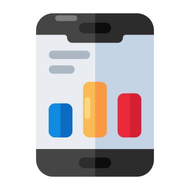 Mobil veri analizlerinin premimium indirme simgesi