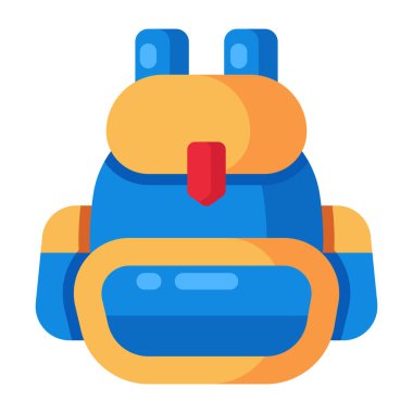      Sırt çantasının son moda vektör tasarımı 