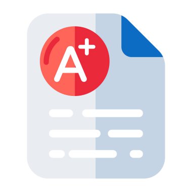 A + sınıfı düzenlenebilir tasarım simgesi