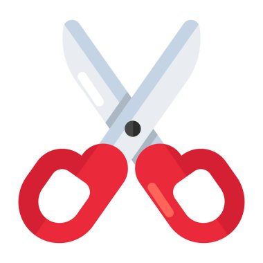 Makasların modaya uygun vektör tasarımı