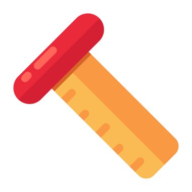 T ölçeğinin moda tasarım simgesi 