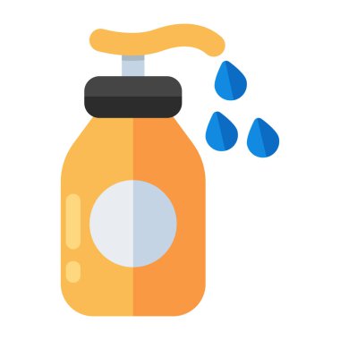 El yıkamanın modern tasarım simgesi