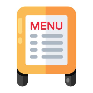 Gıda menüsünün en iyi indirme simgesi