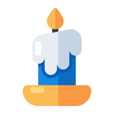 Mumların modaya uygun vektör tasarımı 