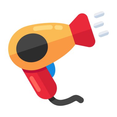 Saç kurutma makinesinin mükemmel tasarım simgesi 