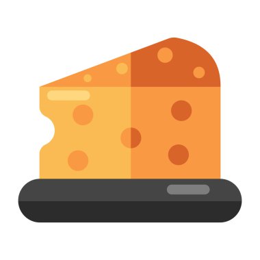 Peynir bloğunun simge tasarımı 