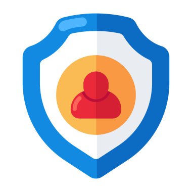 Kullanıcı güvenliğinin mükemmel tasarım simgesi