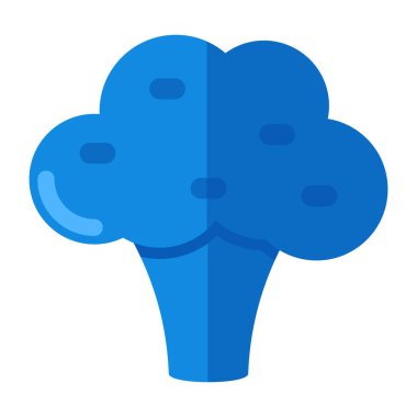 Brokolinin modaya uygun vektör tasarımı