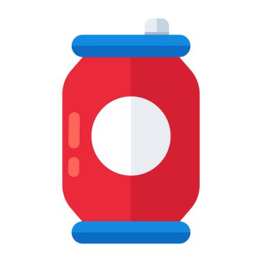 Unique design icon of tin pack 