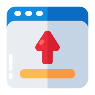 Web sitesi gönderiminin yaratıcı tasarım simgesi 