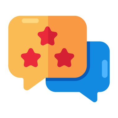 Favori sohbet için modern tasarım simgesi